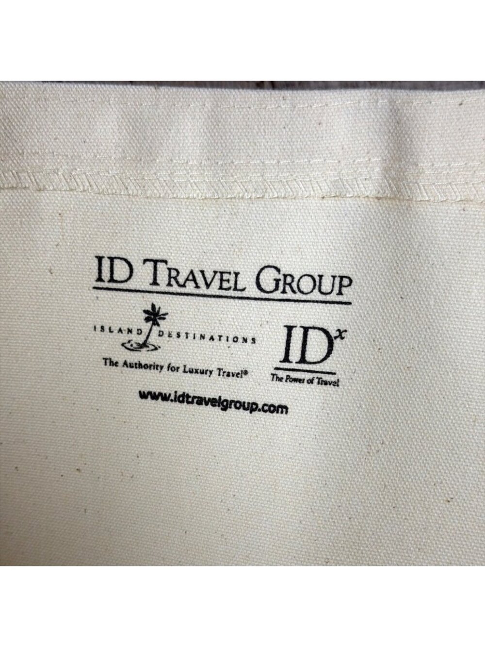Large Heavy Duty Canvas Tote Bag Out Of Office Travel Advisors Agents Vacation - Picture 9 of 13